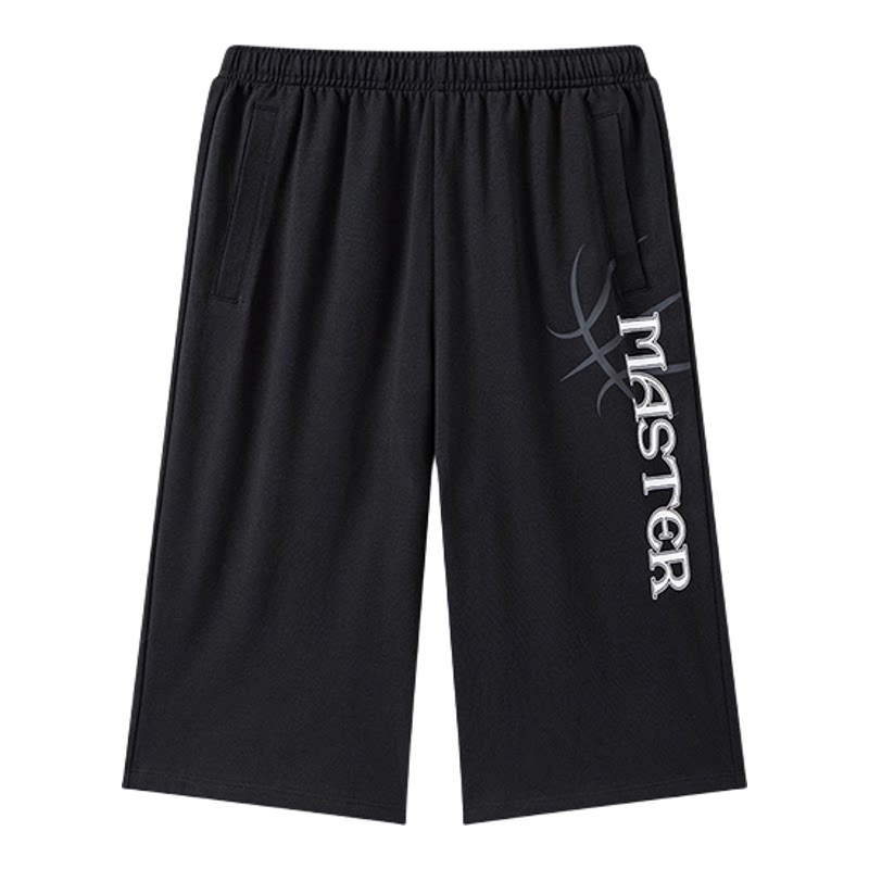 361男童棉质七分裤新品2026夏夏宽松运动舒适百搭裤儿童针织短裤
