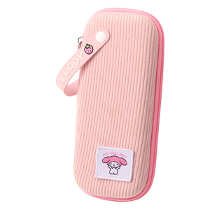 三丽鸥库洛米毛绒可爱笔袋高颜值ins风大容量手提文具袋女生2025新款文具盒儿童女孩小学生美乐蒂铅笔收纳包