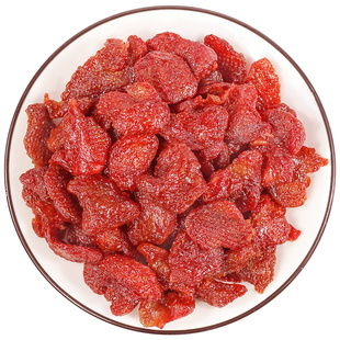 果脯草莓干奶香草莓干果脯丁碎烘焙专用蜜饯果干10kg批发商用零食