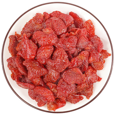 新货果脯草莓干烘焙商用蜜饯果干