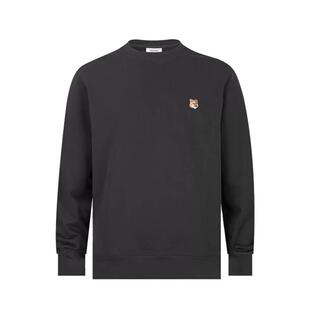 Maison Kitsune男Fox Head 贴花全棉套头卫衣男士2025新款XY推选