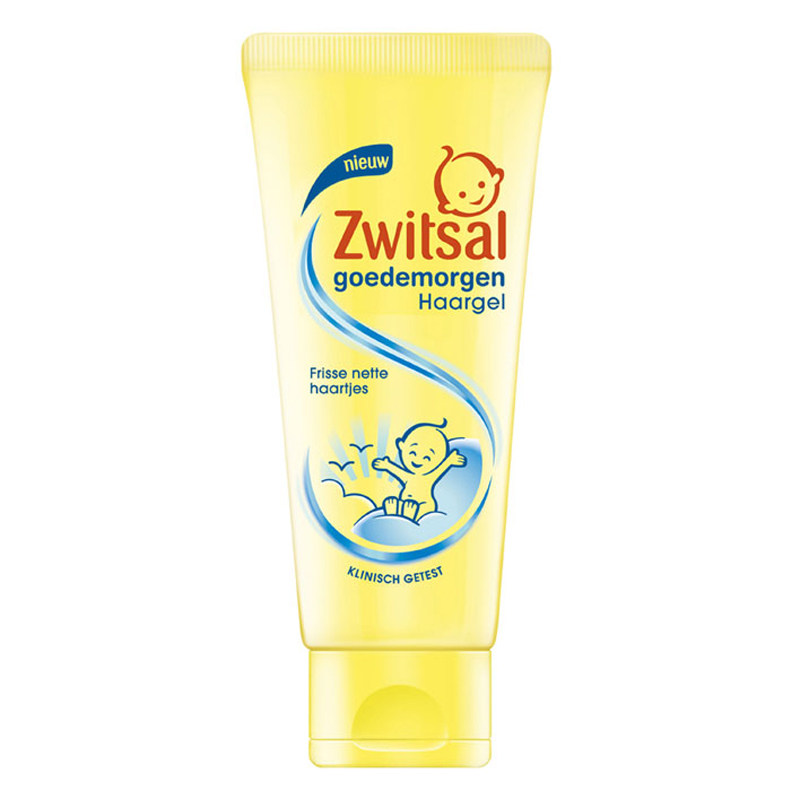 现货荷兰进口Zwitsal婴幼儿童发型定型发乳发胶发蜡啫喱100ml天然