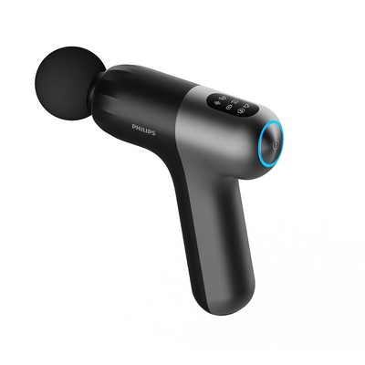 飞利浦小钢炮筋膜枪MAX运动肌肉按摩器放松多功能按摩枪新年礼物