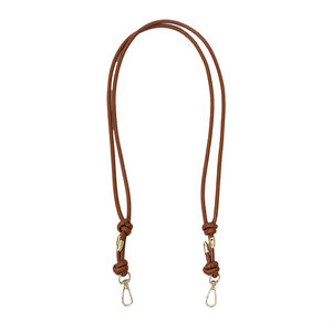 Momoko手作物语pu圆形车皮线单肩斜背可调节包带手挽钩针包包手工DIY配件可伸缩