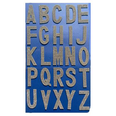 英文字母水晶DIY装饰亮丽