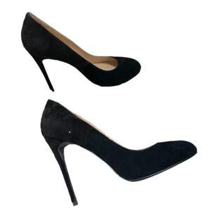 2025春款新品圆头细跟浅口高跟鞋真皮女鞋10CM性感单鞋OL百搭女鞋