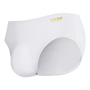 LPCSS男士内裤男中腰三角裤80S莫代尔3D冲模一体成型单层裤裆透气