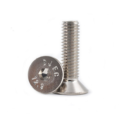 12.9级镀镍平头沉头内六角SCM435