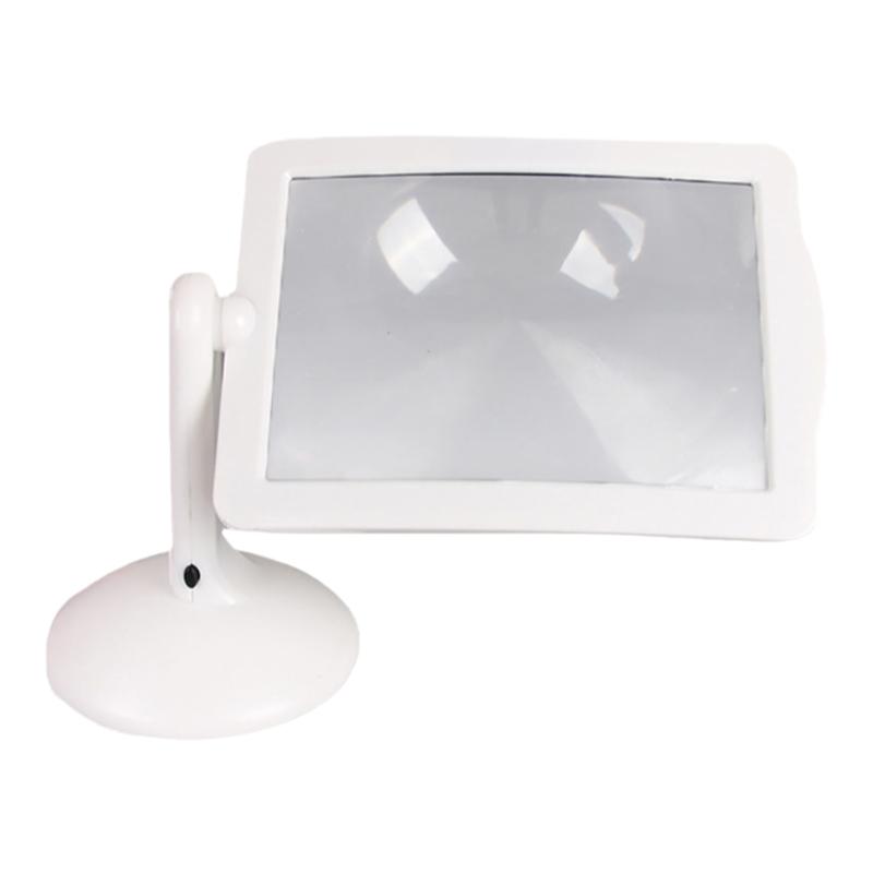 屏幕放大器360度旋转支架台式led灯3倍阅读放大镜