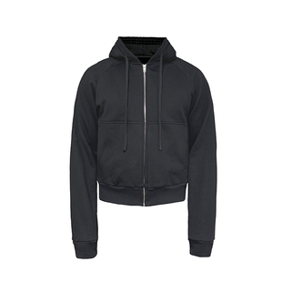 JCAESAR HOODIE 花苞抽绳连帽插肩卫衣 精棉双纱螺纹 合体 双色