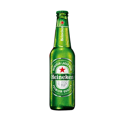 原装进口Heineken喜力啤酒小瓶瓶装330ml*24瓶荷兰整箱黄啤特价