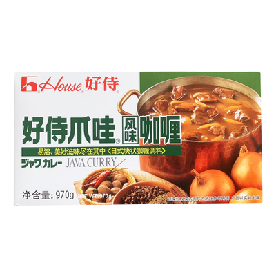 爪哇风味咖喱970g日式
