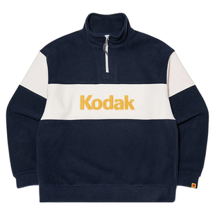【低至六折】KODAK柯达秋冬男女通用回溯经典上衣套头绒感卫衣