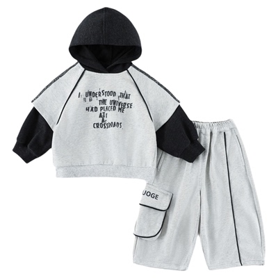 男童套装春秋2026新款两件套春装