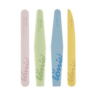日本品牌LORRIE GEL美甲指甲锉磨修指甲工具打磨条抛光条搓条套装