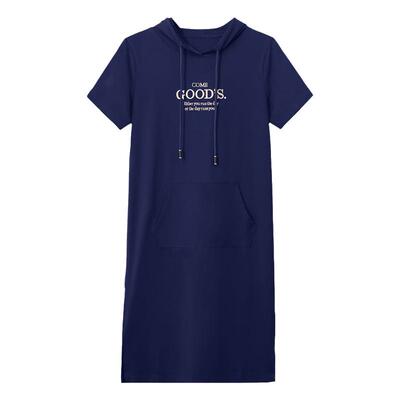 休闲短袖连衣裙女夏季女装