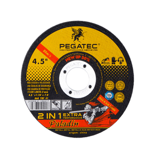 PEGATEC115mm切割片角磨机砂轮手磨机抛光不锈钢专用超薄锋利马牌