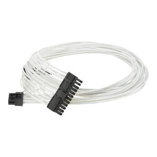 主板24pin电源模组线适配华硕海韵海盗船酷冷银欣全汉硅胶定制线