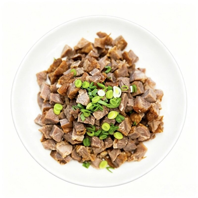 杨小妞商用五香白水牛肉粒现卤全熟面馆炒饭餐饮店专用全熟真牛肉