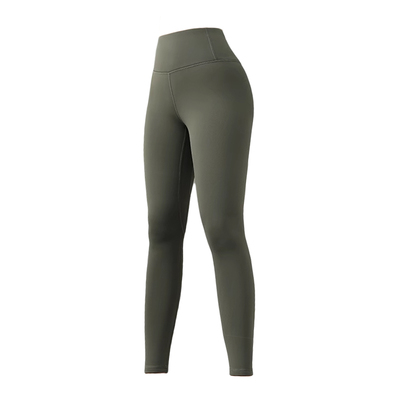 加绒加厚保暖健身裤女跑步高腰