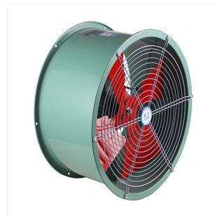 载泽低噪音轴流风机220V工业通风机380V管道固定岗位风扇风机