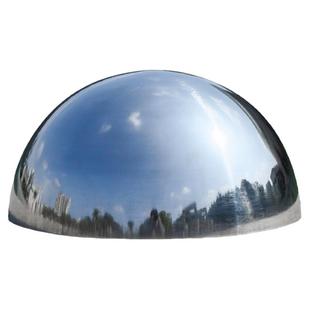 不锈钢半圆球1.0mm圆管封头 球型模具堵头墙面装饰空心半球圆封口