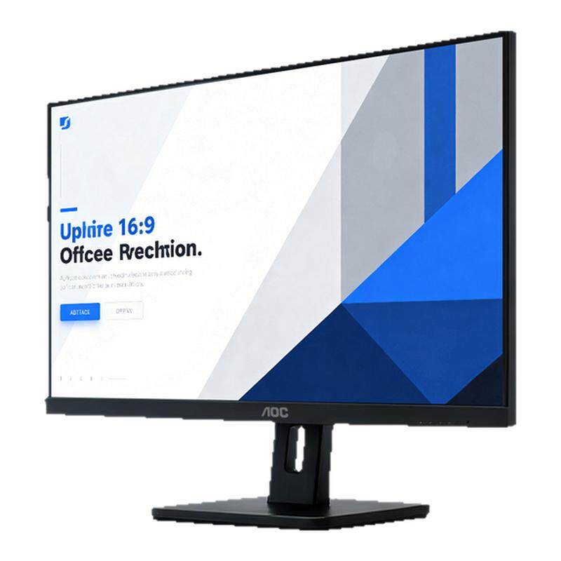 AOC Q27E12 27英寸2K高清100HZ台式电脑显示器笔记本外接屏幕24