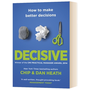 英文原版 Decisive 果断：如何做出更好的决策 英文版