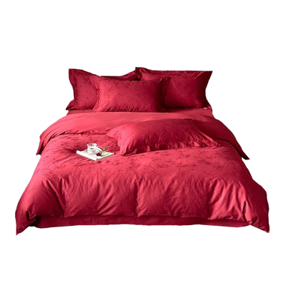 婚庆用品100S长绒棉四件套