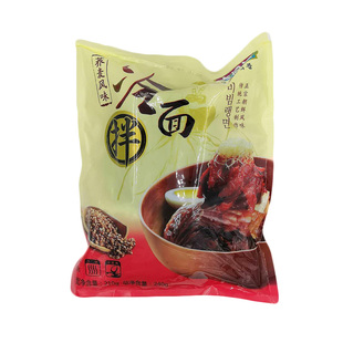 大同江韩式拌冷面荞麦小麦冷面正宗朝鲜冷面东北延边大冷面送酱包