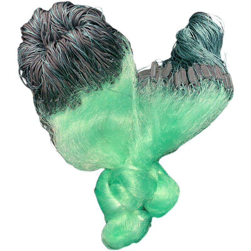 新款包绳鱼网三层50米加重不缠
