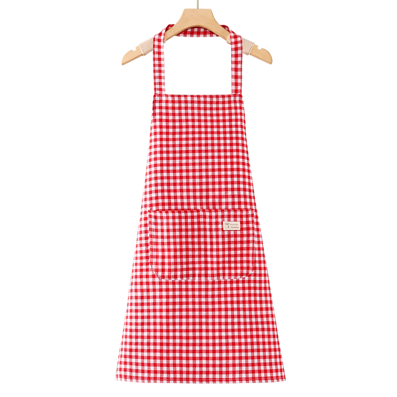 围裙纯棉家用厨房工作服女