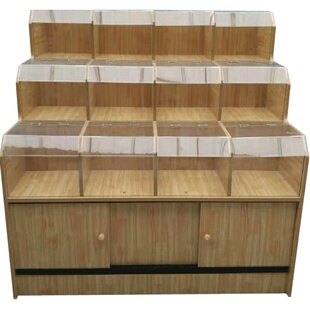 超市五谷杂粮展示柜干果柜粮油架干果柜非二手货架清仓包邮免运费