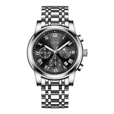 马克华菲名牌正品CK男士手表男款夜光防水全自动机械腕表送男友