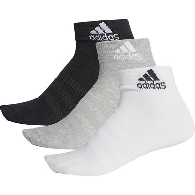 Adidas/阿迪达斯正品当季新款男女训练运动袜三双装DZ9434