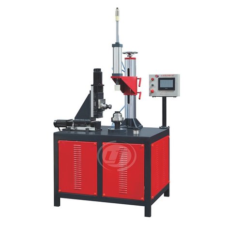 厂家供应不锈钢金属制品筒形圆状形卷边设备 专业生产伺服卷边机