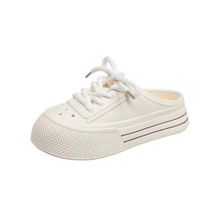 新卡伦洞洞鞋女厚底增高简便休闲逛街潮流鞋带舒适夏季新款凉拖鞋