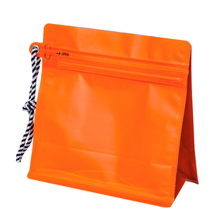 咖啡豆包装袋挂绳饼干糖果曲奇袋雪花酥牛轧糖手拎铝箔袋加厚拉链