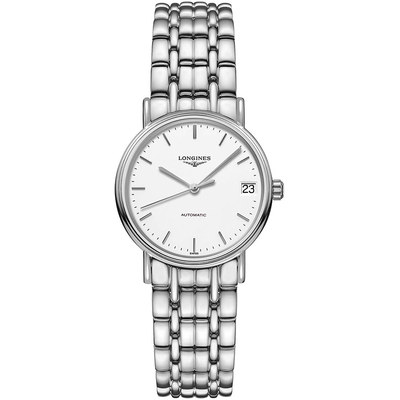 浪琴瑰丽时尚风全自动机械女表