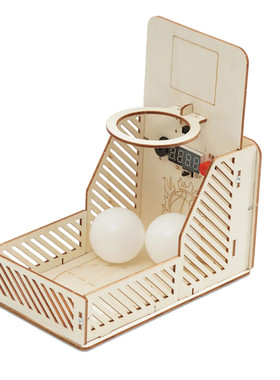 科学实验教具投篮自动计数器