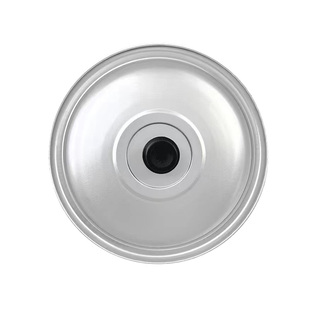 铝锅盖老式铝盖家用蒸锅炒菜锅盖子加厚通用纯铝平盖大号16-40cm