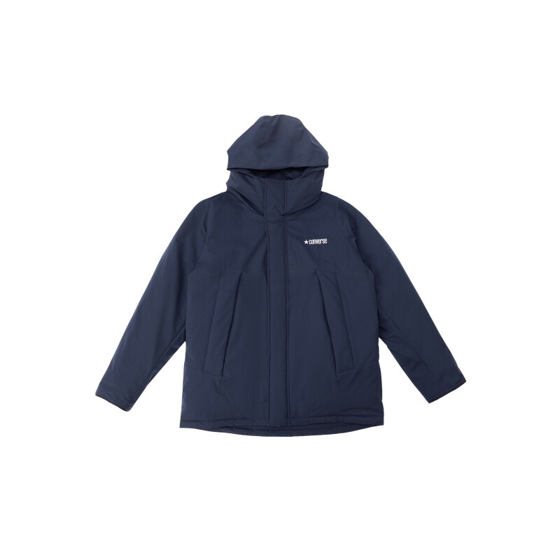 CONVERSE匡威官方冬季新品宽松连帽星星印花男女保暖羽绒服UCK125