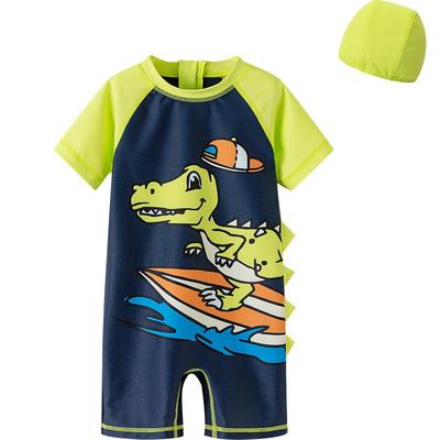 巴拉巴拉泳衣男童防晒连体泳装