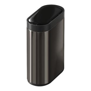 极窄感应卫生间垃圾桶家用2025新款窄缝带盖厕所卫生桶轻奢高档