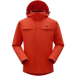 明星同款【朱雀抓绒冲锋衣】拓路者户外三合一outdoor防风外套女