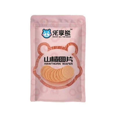 乐享熊山楂圆片水果圆片山东特产健康休闲零食多规格