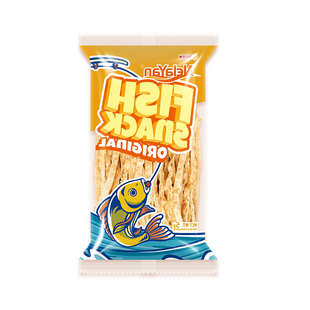 马来西亚原装进口香辣味原味海香鱼丝低脂高蛋白奈渔即食鱼干条