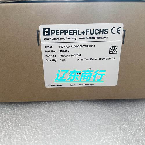 议价PCV100-F200-SSI-V19-6011倍加福PF读码器PGV100-F200A-R4-V1