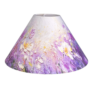 原创印花布艺灯罩台灯替换罩家居照明配件DIY装饰灯具外壳焕新