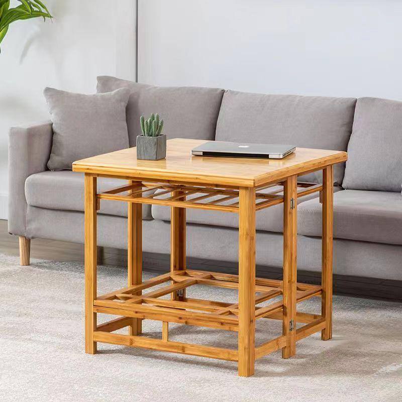 烤火桌子家用可折叠餐桌长方形2024新款湖南烤火架正方形木取暖桌